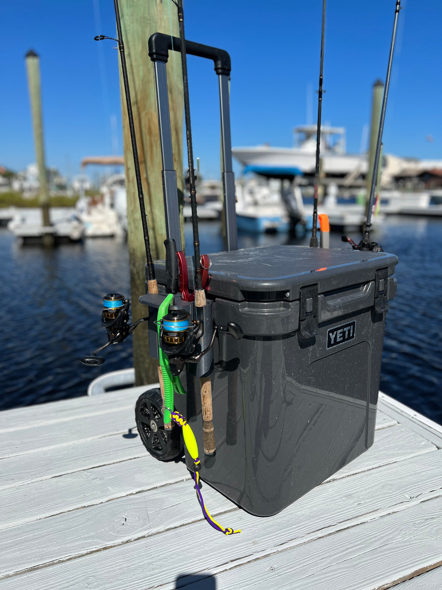 Fishing Rod Holder for Yeti Roadie Cooler – Tideline3D