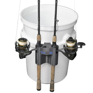 dual fishing rod holder Dual-Lok Dual Ratcheting Heavy Duty Diver