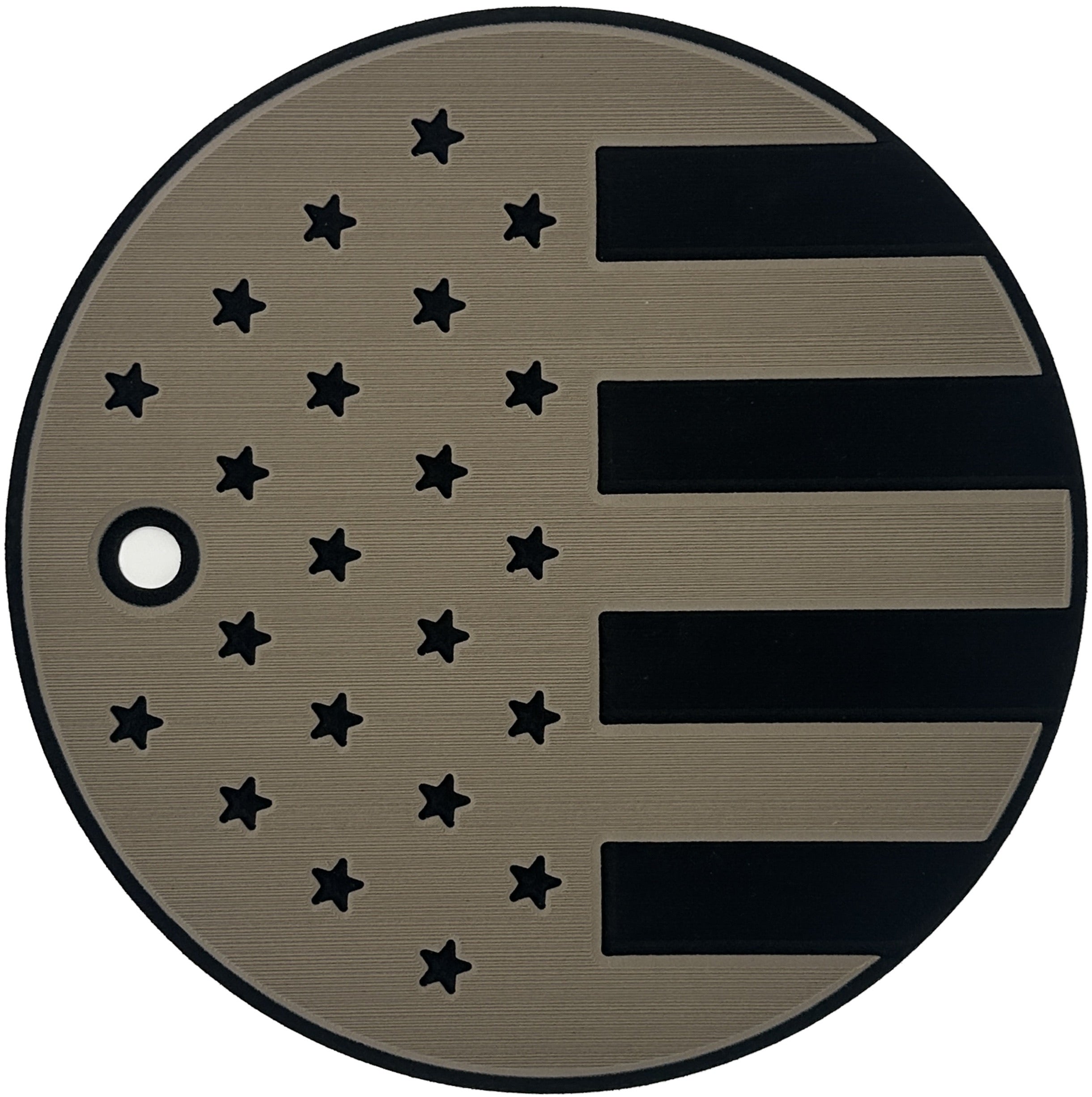 Deck Pad for YETI LoadOut 5 Gallon Bucket - American Flag
