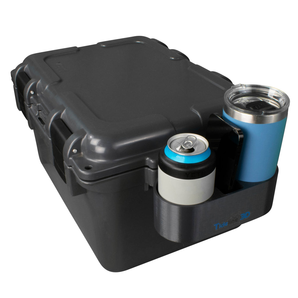 Drink and Phone Holder for YETI GoBox 30 - Tideline3D