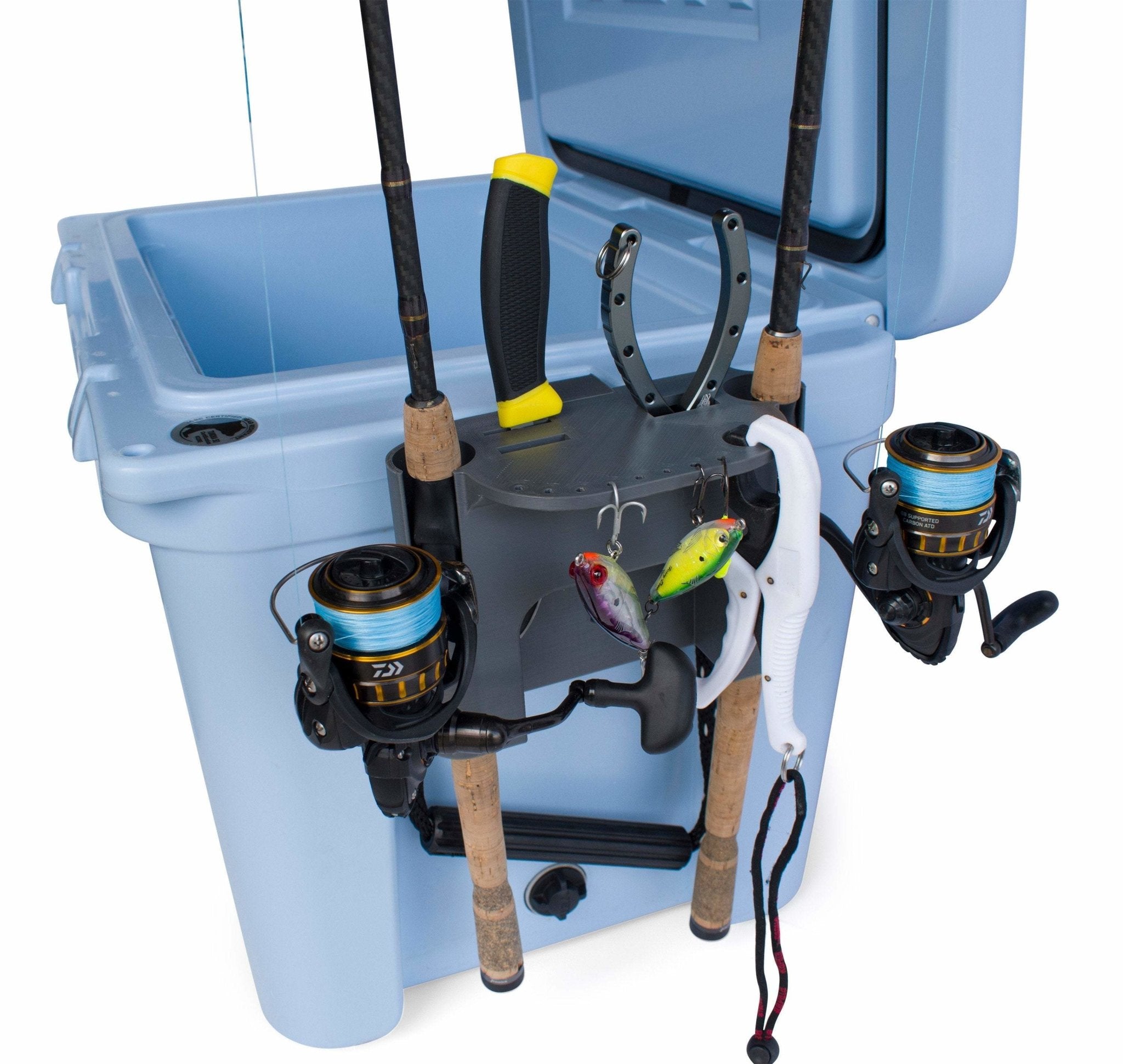 Fishing Rod Holder for YETI Tundra Coolers Tideline3D Fishing Rod Holder for YETI Tundra Coolers Tideline3D