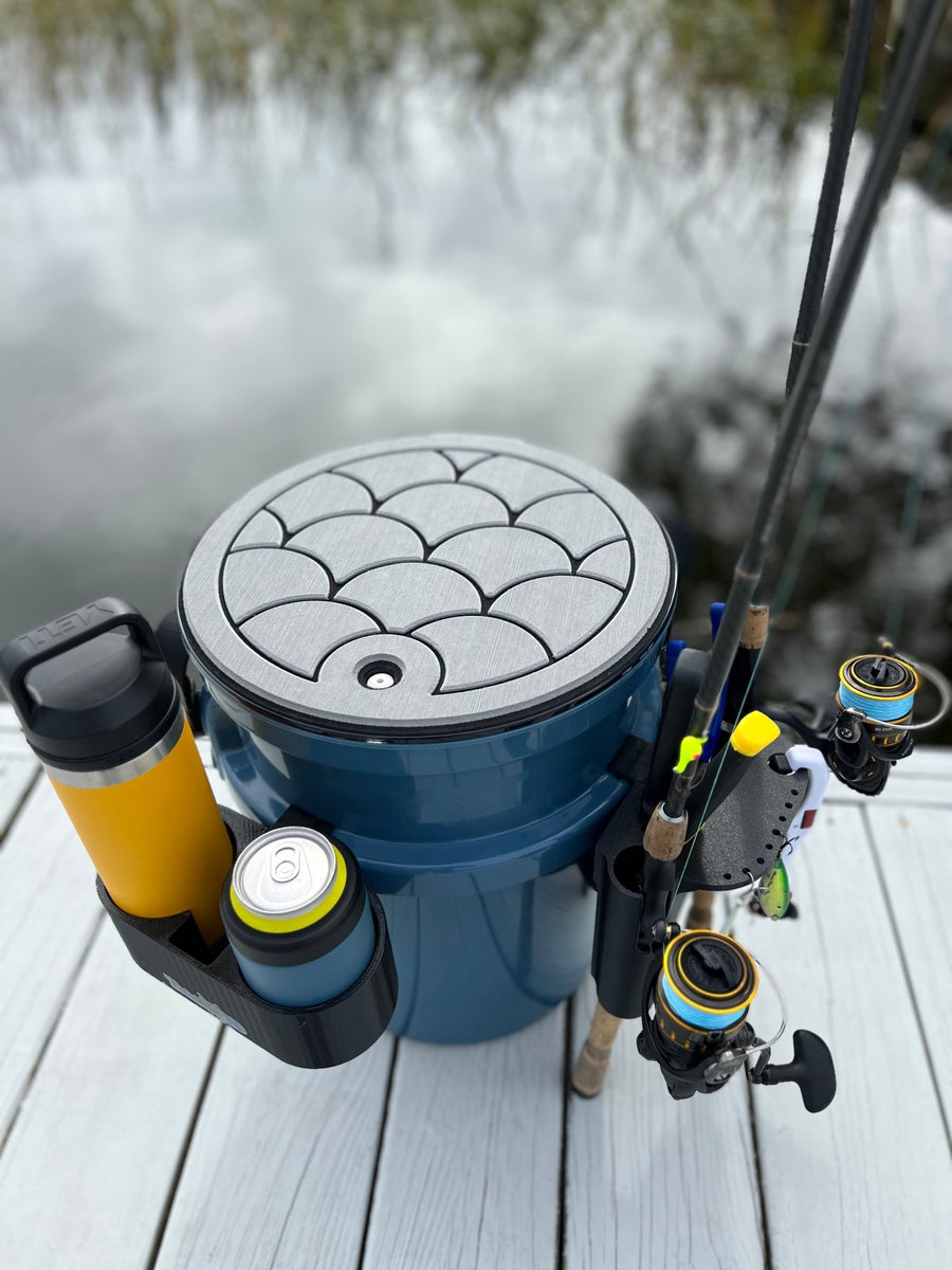 Yeti Fish Ruler Deck Pad for YETI LoadOut 5 Gallon Bucket - Fish Scales – Tideline3D