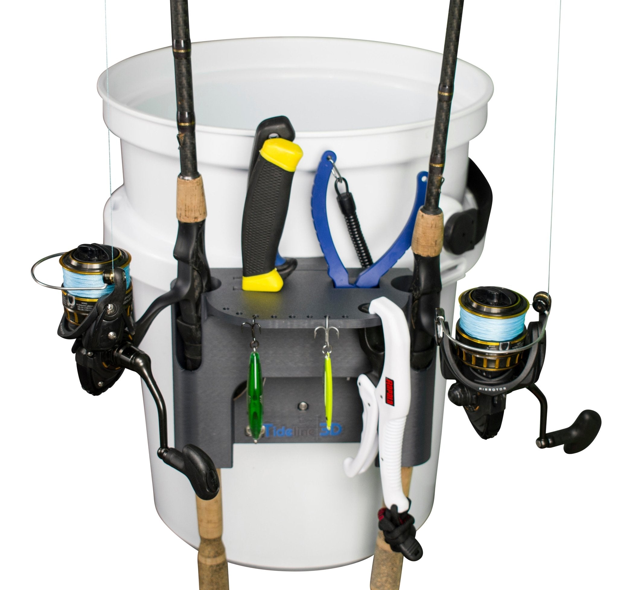 5 Gallon Bucket Holder Heavy Duty Fits Fish-N-Mate Cart Rod Holder Fishing  Beach